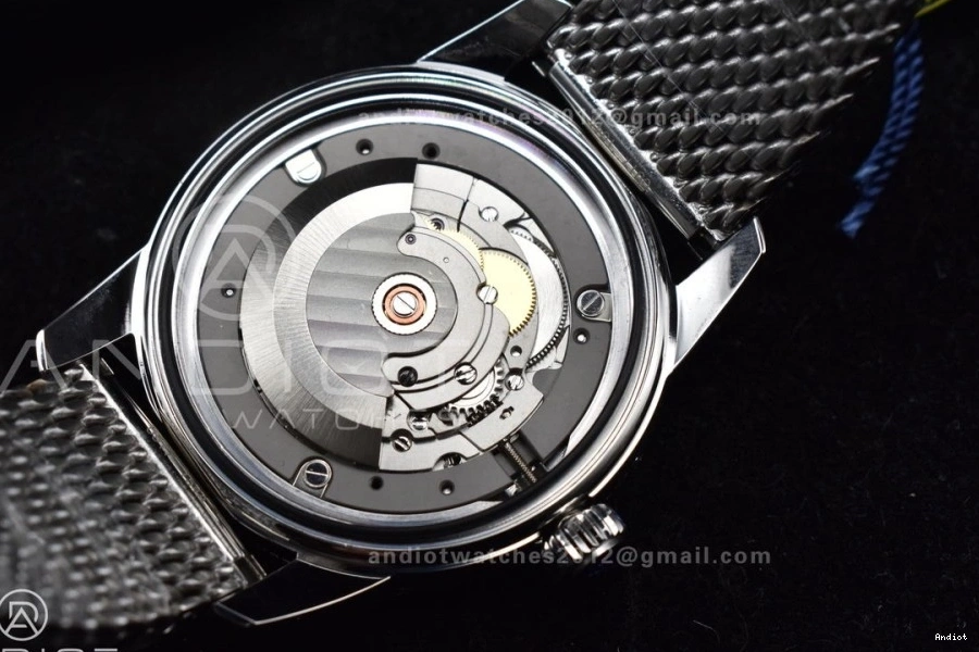 Bracelet Mesh BLSF Bezel SS White Dial II Heritage Ceramic A on 1186 SuperOcean SS Blue WellDesigned 42mm 0731